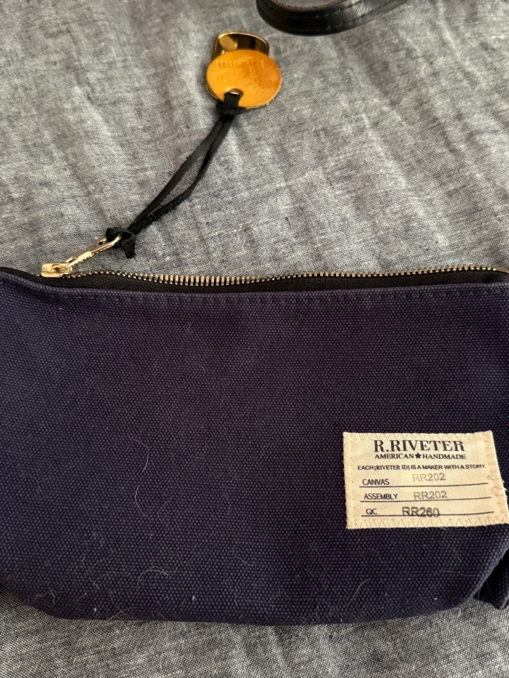 R. Riveter Canvas Wallet / Pouch 🇺🇸✨